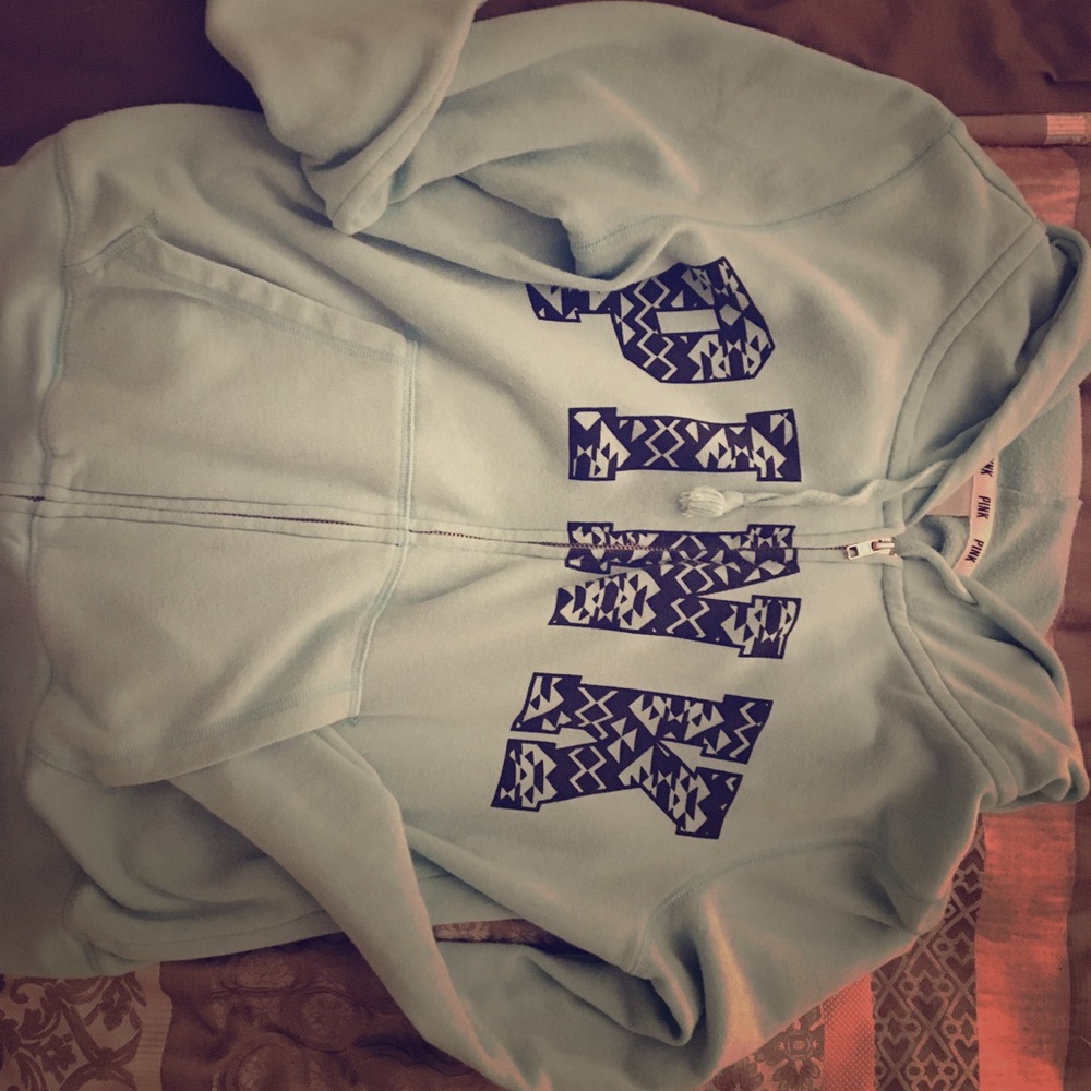 PINK Zip up hoodie
